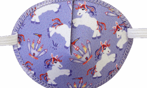 Augenklappe für Kinder Einhorn