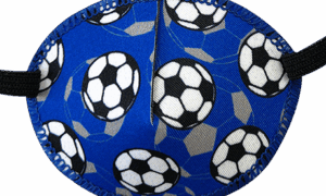 Augenklappe für Kinder Fussball